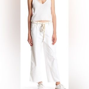 Free People White Carpenter jeans sz. 6